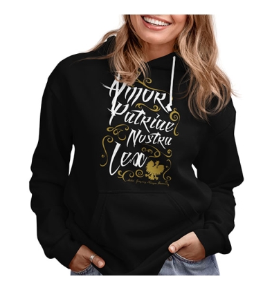 BLUZA DAMSKA Z KAPTUREM AMOR PATRIE